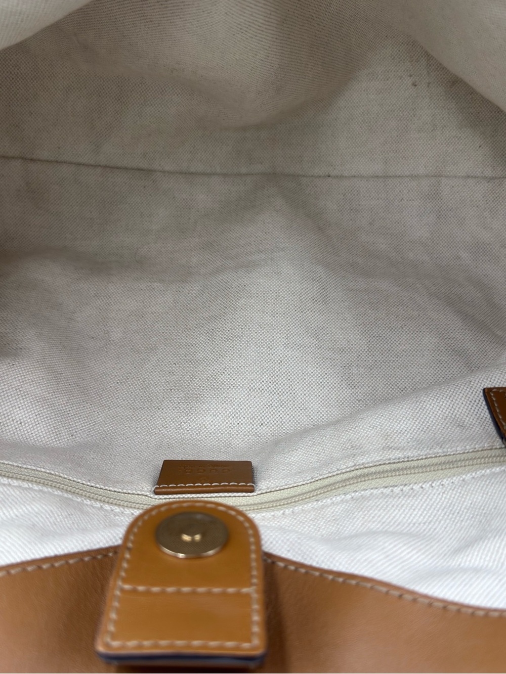Gucci Canvas & Leather Trim Shoulder Bag with Hangtag - Picture 13 of 13